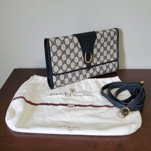 Authentic Vintage Gucci Accessory Collection - 3 Way Bag with Original Dust
